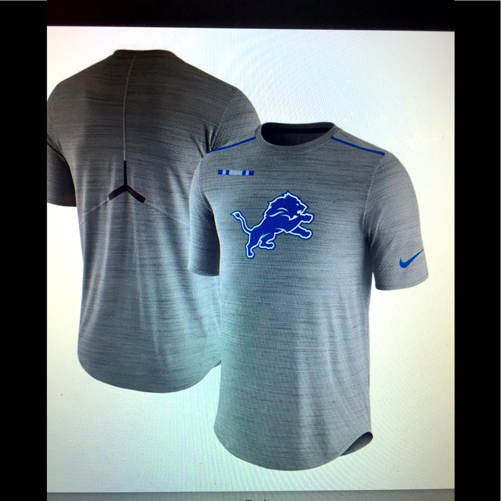 DETROIT LIONS COLLECTABLE NIKE BREATHE 2017 RELEASE . NEW W/TAGS/ RARE